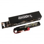 2S 7.4V 1500mAh 25C Lipo battery 1 stick Genspow - 7.4V 1500mAh 25C 1 element T Plug