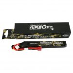 Batterie Lipo 2S 7.4V 1500mAh 25C 2 sticks T-Dean Genspow - 7.4V 1500mAh 25C 2 éléments T Plug