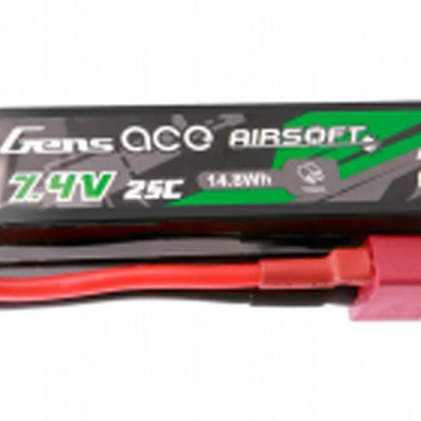 Batterie 7,4v 2000 mah T-dean - 7,4v 2000 mah 25C 2 éléments