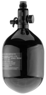 Bouteille BO Carbone vernis noir + régulateur 4500 PSI - 0.8 L et Régulateur 4500Psi - obrazek 2