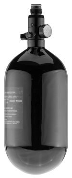 Bouteille BO Carbone vernis noir + régulateur 4500 PSI - 0.8 L et Régulateur 4500Psi - obrazek 3