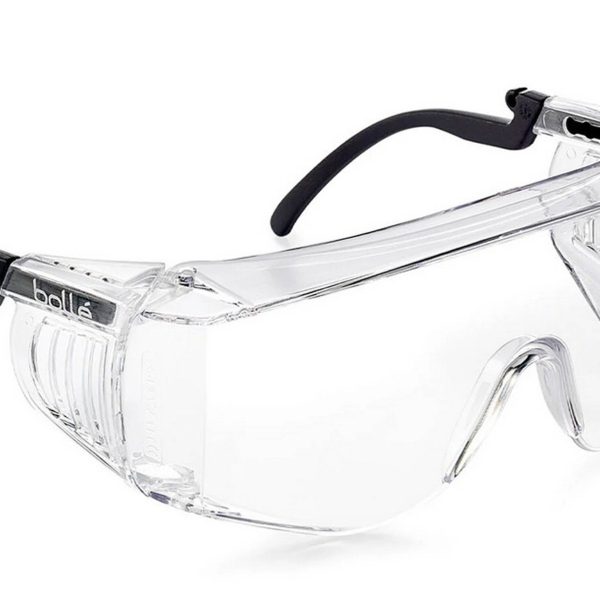 Sur-lunettes de protection BOLLE Squale - SURLUNETTES DE PROTECTION BOLLE SQUALE PLATINIUM INCOLORE