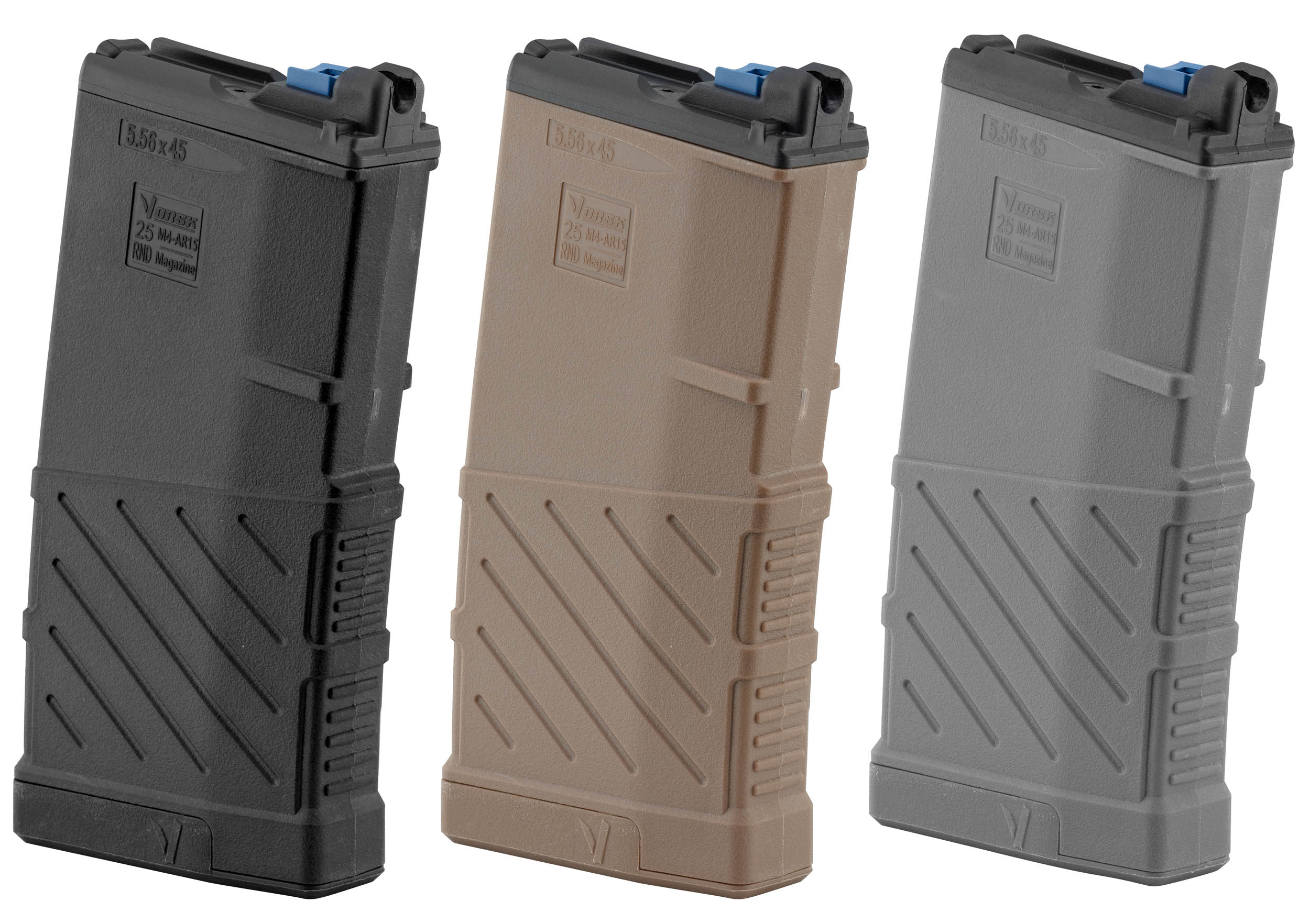 CLG7055-V VORSK Airsoft Chargeur gaz VMAR MWS 25 coups - Noir - obrazek 1