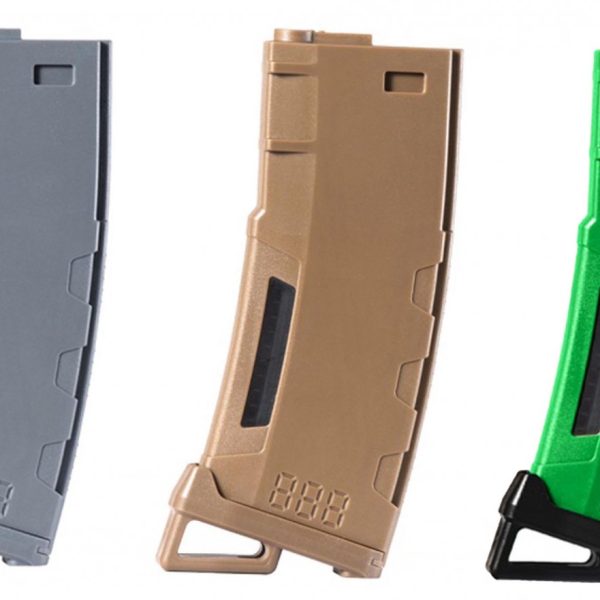 Chargeur Mid-cap Speed 130 billes pour M4 AEG - NOIR