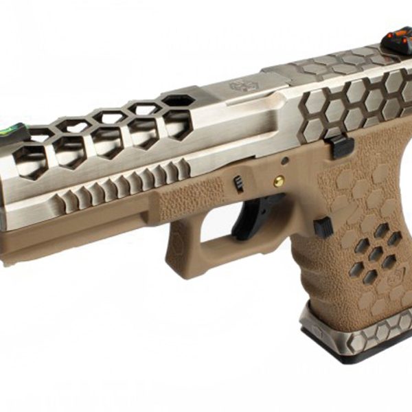 Réplique GBB VX0110 Hex cut Tan/Silver - REP GBB AW VX0110 HEX CUT - TAN  !! px NET !!