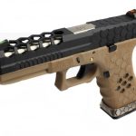 Réplique GBB VX0111 hex cut Tan/Noir - REP GBB AW VX0111 HEX CUT - TAN  !! px NET !!