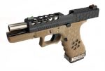 Réplique GBB VX0111 hex cut Tan/Noir - REP GBB AW VX0111 HEX CUT - TAN  !! px NET !! - obrazek 4