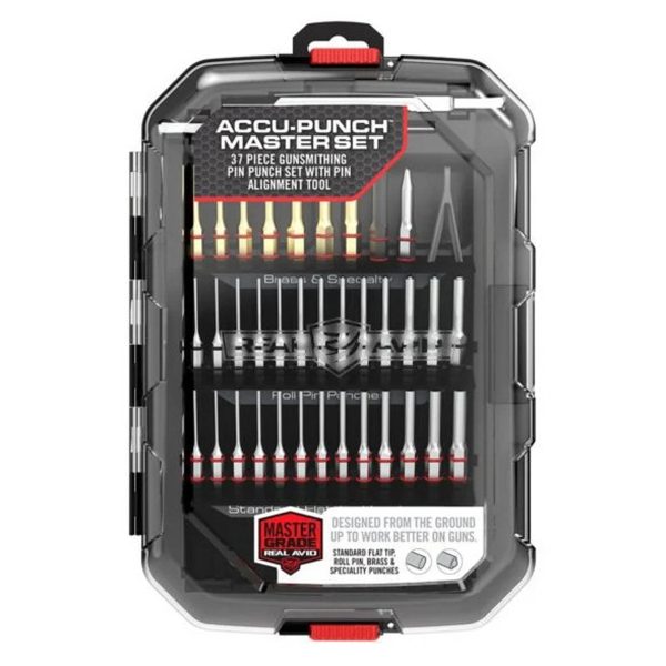 Set de chasse goupille REAL AVID 37 pièces - Set chasse goupille