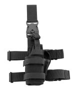 Etui tactique de cuisse en cordura - Etui tactique cuisse Noir