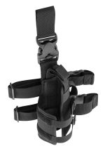 Etui tactique de cuisse en cordura - Etui tactique cuisse Noir - obrazek 3