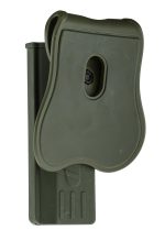 Holster rigide Quick Release pour Hi-Capa Droitier - Noir - obrazek 9