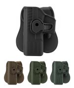 Holster rigide Quick Release pour pistolet type Glock 17 Gaucher - TAN