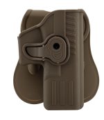 Holster rigide Quick Release pour pistolet type Glock 17 Droitier - TAN - obrazek 6