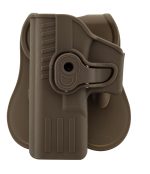 Holster rigide Quick Release pour pistolet type Glock 17 Gaucher - TAN - obrazek 7