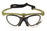 Battle Pro Thermal Green / Clear Glasses with Insert - Nuprol - - obrazek 2