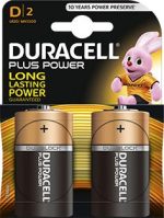 Alkaline batteries D LR20 1,5 volt - Duracell - D LR20