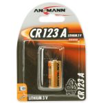 Pile Lithium CR123 3 volts - Ansmann - CR123 - obrazek 2