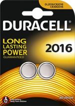 CR2016 3 Volt Batteries - Duracell - CR2016