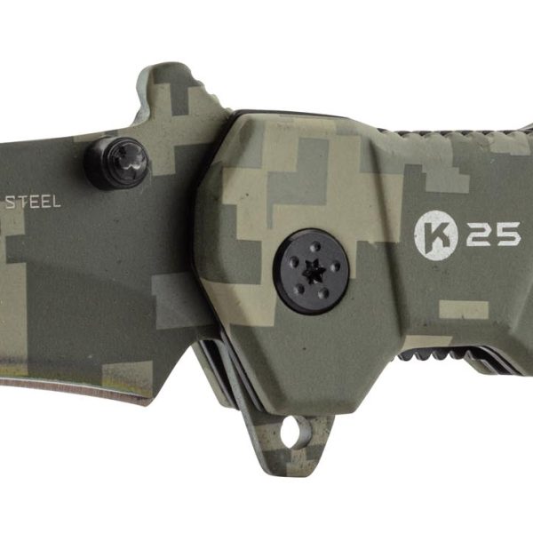 Folding knife tactical digital camo -