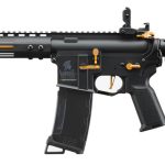 Réplique AEG LT-36 Archon Lancer Tactical Gen3 Noir/Gold - AEG Lancer Tactical Gen 3 Archon 9'' M-LOK M4 airsoft