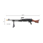 Lancer Tactical M240W AEG Bois - obrazek 7
