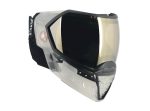 EVS Crystal SE Clear/Black Goggle with HD Black Chrome Lens -