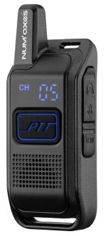 Talkie-walkie NUM'AXES TLK1038 - Talkie Walkie TLK1038 Noir - obrazek 2
