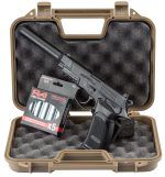 Pack airsoft Bersa Thunder 9 CO2 + mallette + 5 cartouches de CO2 + silencieux - Pack