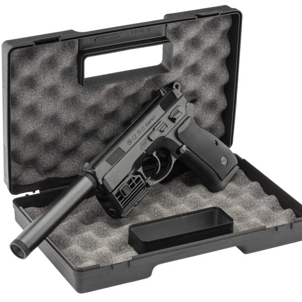 Pack airsoft CZ75D CO2 + case + laser + silencer - Pack