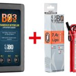 Pack batterie LiPo BO 7.4V Mini Tamiya ou T-Dean airsoft - 7.4V - Tamiya