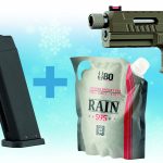 Pack de Noel KP13 GBB KJ Works + Gaz + billes + chargeur -
