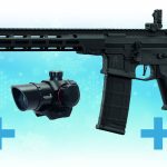 Pack de Noel replique AEG LT-44 NSR 12" + MASQUE LT + RED DOT -