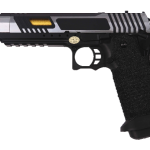 Pistolet GBB Golden Eagle Hi-Capa 5.1 airsoft - RRéplique GBB hi-capa 5.1 Noir/Silver Golden Eagle