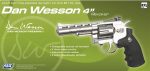 Réplique airsoft revolver Dan Wesson silver 4'' CO2 - Revolver Dan Wesson 4'' - obrazek 2