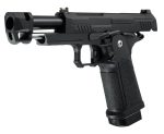 Arcturus Vanguard 4.3 airsoft GBB pistol - REP GBB ARCTURUS VANGUARD 4.3" HI CAPA NOIR + SILENCIEUX - obrazek 5