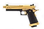 GBB Gas Hi-Capa 5.1 SPLIT Gold / Black 1,0J - - obrazek 4