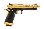 GBB Gas Hi-Capa 5.1 SPLIT Gold / Black 1,0J - - obrazek 3