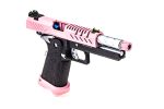 GBB Gas Hi-Capa 4.3 Black / Pink 0,9J - - obrazek 3