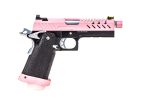 GBB Gas Hi-Capa 4.3 Black / Pink 0,9J - - obrazek 4