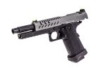 Réplique GBB gaz Hi-Capa 5.1 Noir / Gris 1,0J - - obrazek 2