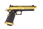 GBB Gas Hi-Capa 5.1 Black / Gold 1,0J - - obrazek 4