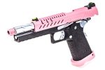 GBB Gas Hi-Capa 5.1 Black / Pink 1,0J - - obrazek 2