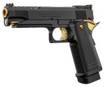 Réplique GBB Hi-capa 5.1 Gold Match Gaz - TOKYO MARUI HI-CAPA 5.1 GOLD MATCH