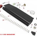 Pièces origine pour chargeurs CO2 série HX - VALVE DE SPARKLETTE CO2 N°13