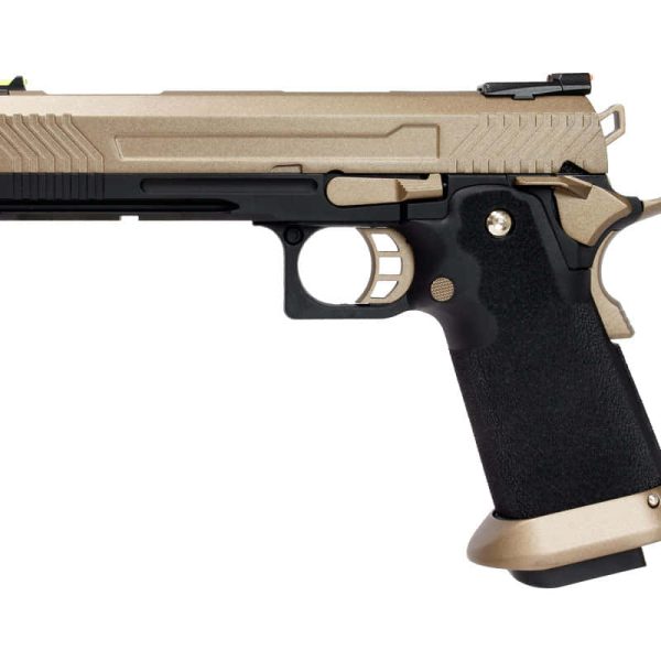 Réplique airsoft HX1103 FULL TAN gaz GBB - Pistolet