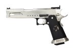Réplique airsoft HX2201 IPSC split silver gaz GBB - Réplique HX2201