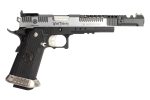 Réplique GBB HX2401 IPSC split silver . 38 supercomp - AW custom - - obrazek 2