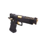 Réplique Hi-Capa 5.1 HX2701 full gaz GBB noir et or - REP GBB AW HX2701 5.1 BLACK/GOLD - obrazek 5