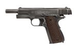 Réplique airsoft 1911 Molon Labe Grip marron gaz GBB - Pistolet 1911 - obrazek 5