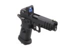 Réplique airsoft GBB HX2602 full Black gaz avec red-dot factice - HX2602 - obrazek 3